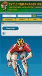 Mobile Screenshot of cyclingmanager.net